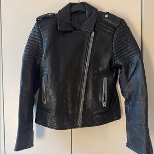 Hôtel Particulier Leather Moto Jacket